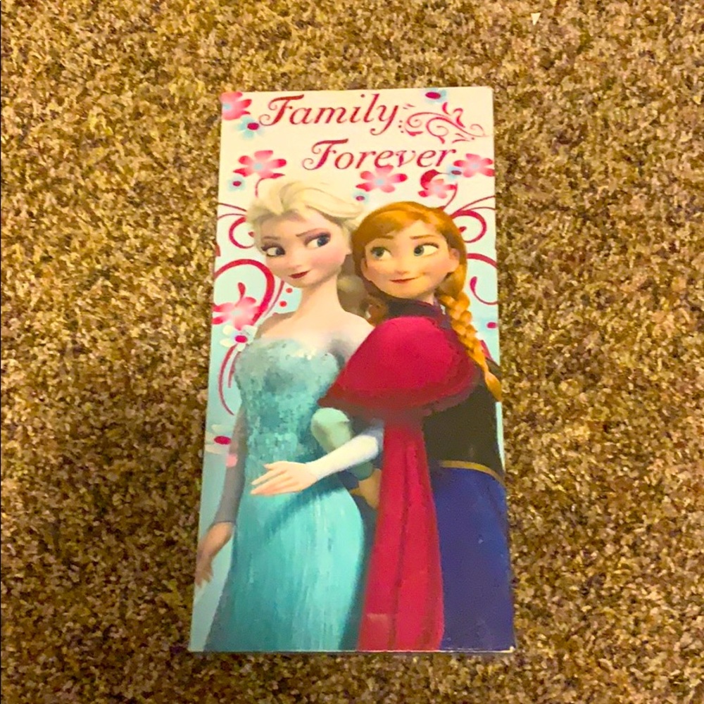 Glow in the dark Frozen wall art